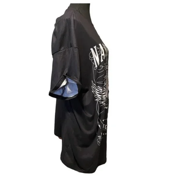 Plus Size Western Nashville Guitar Country Music Stampede Boho Cowgirl Sz OXL - Picture 3 of 9